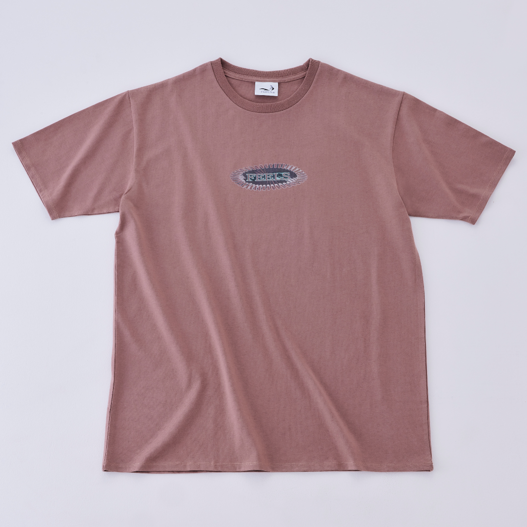 CLASSIC COLORED T-SHIRT AZUKI BROWN