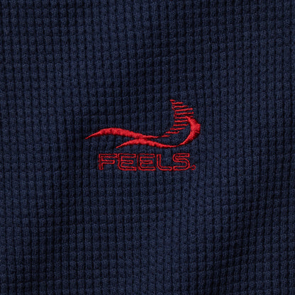 HEAVY THERMAL HOODIE NAVY