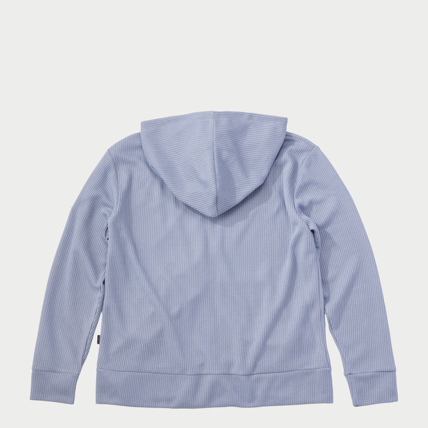 THERMAL ZIP UP HOODIE  LIGHT BLUE