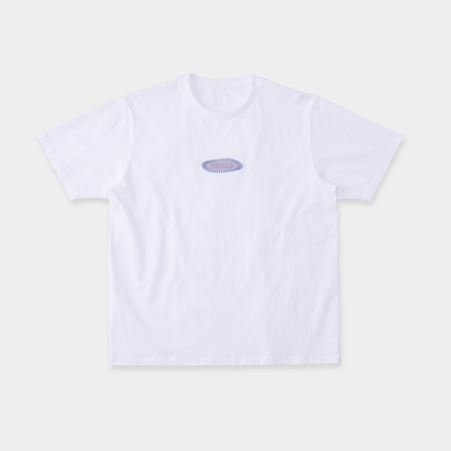 SIGNATURE STITCH T-SHIRT WHITE