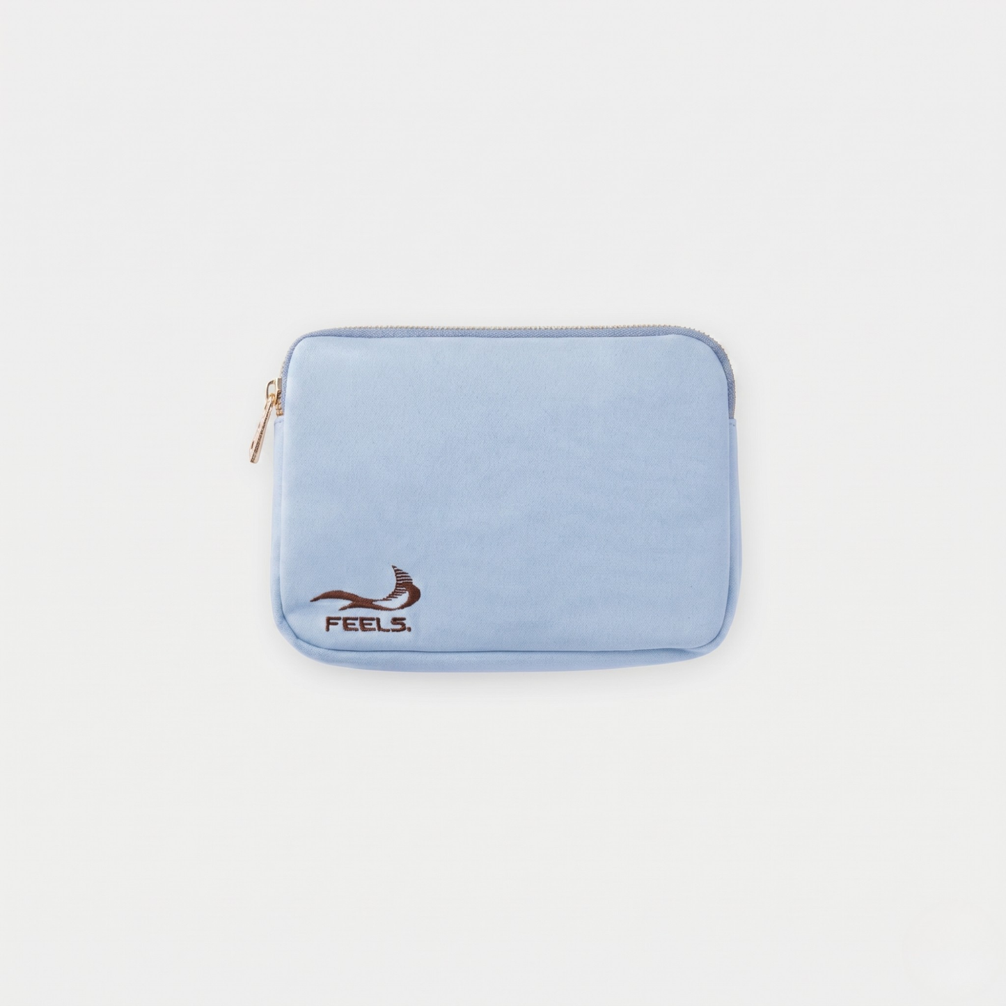 SUEDE TOUCH TRAVEL BAG 2026 SUMMER LIMITED LIGHT BLUE