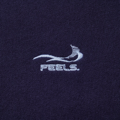 PREMIUM WEIGHT ZIP UP HOODIE NAVY