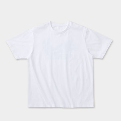 FLOWER LOGO PRINT T-SHIRT WHITE