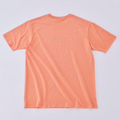 CLASSIC COLORED T-SHIRT CORAL ORANGE