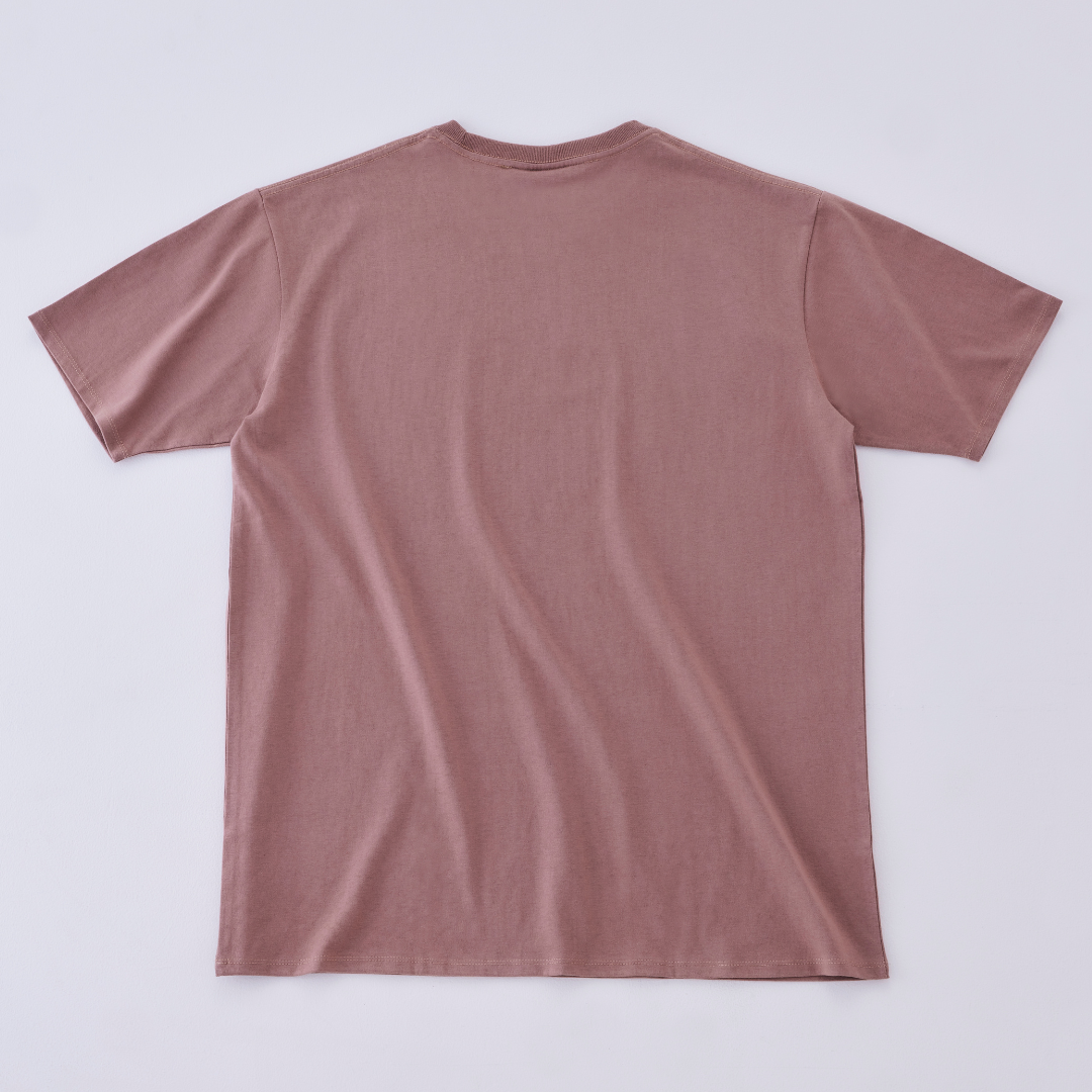 CLASSIC COLORED T-SHIRT AZUKI BROWN