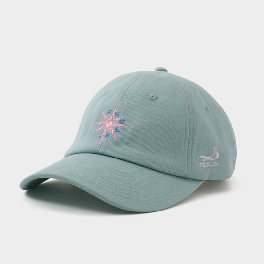 LOVE ICON CAP LIGHT GREEN