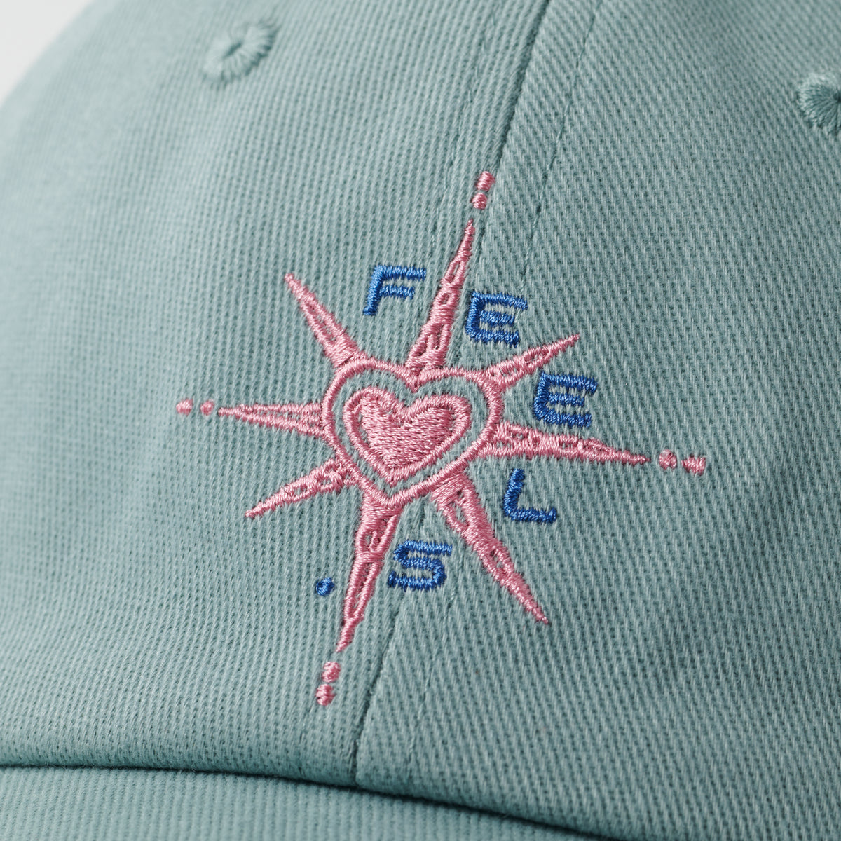 LOVE ICON CAP LIGHT GREEN