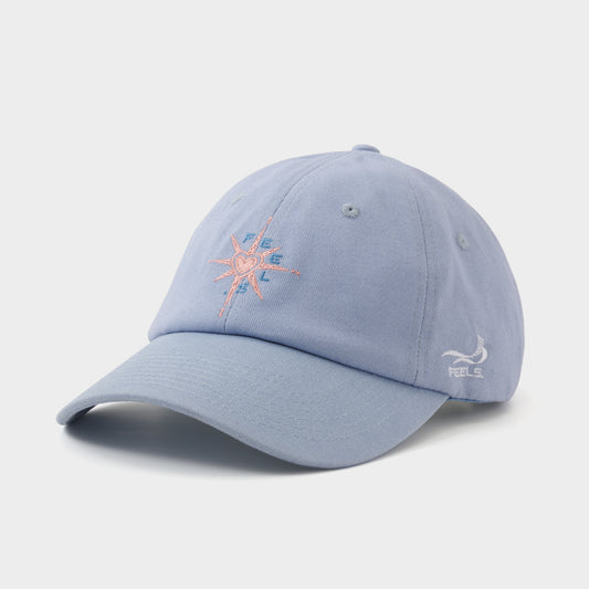 LOVE ICON CAP LIGHT BLUE