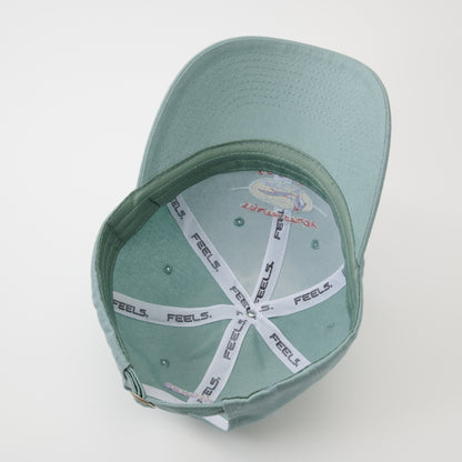 GLOBE LOGO CAP LIGHT GREEN