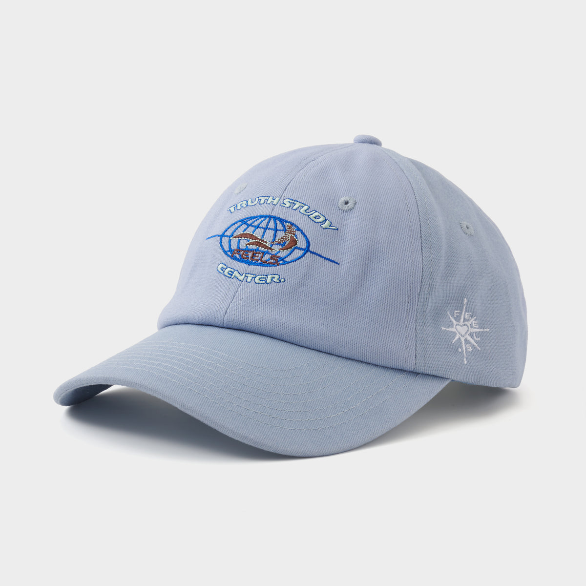 GLOBE LOGO CAP LIGHT BLUE
