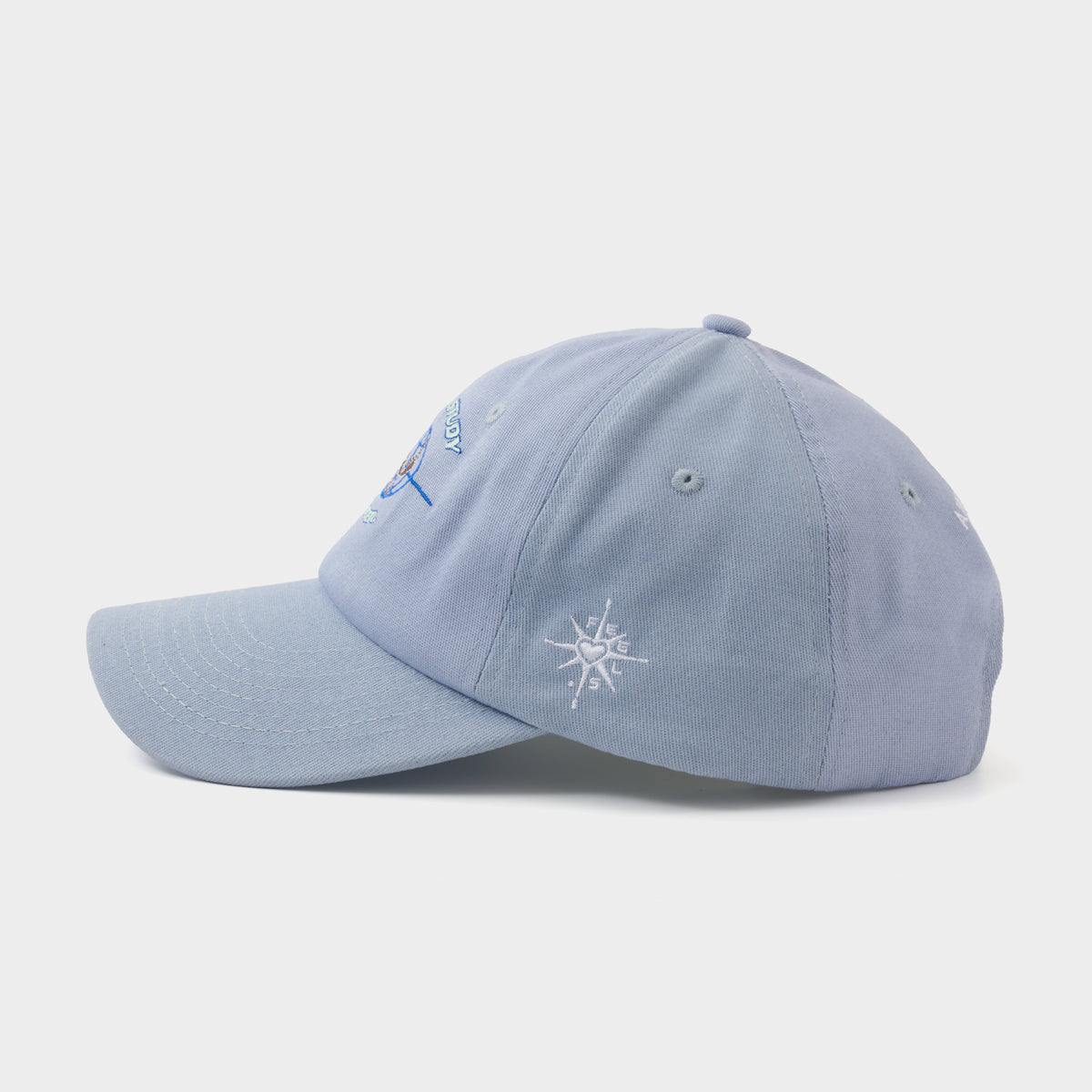 GLOBE LOGO CAP LIGHT BLUE