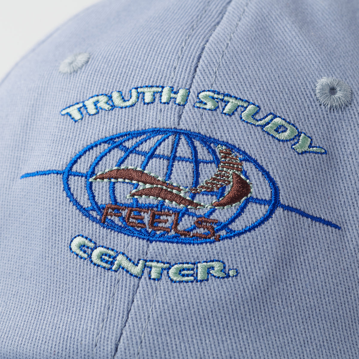 GLOBE LOGO CAP LIGHT BLUE