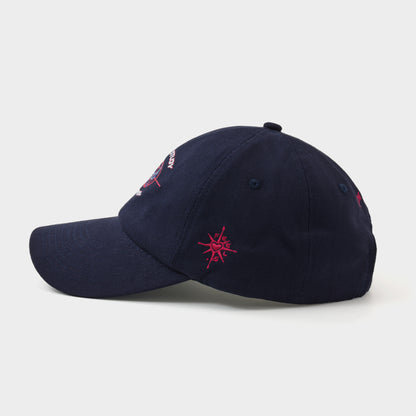 GLOBE LOGO CAP NAVY