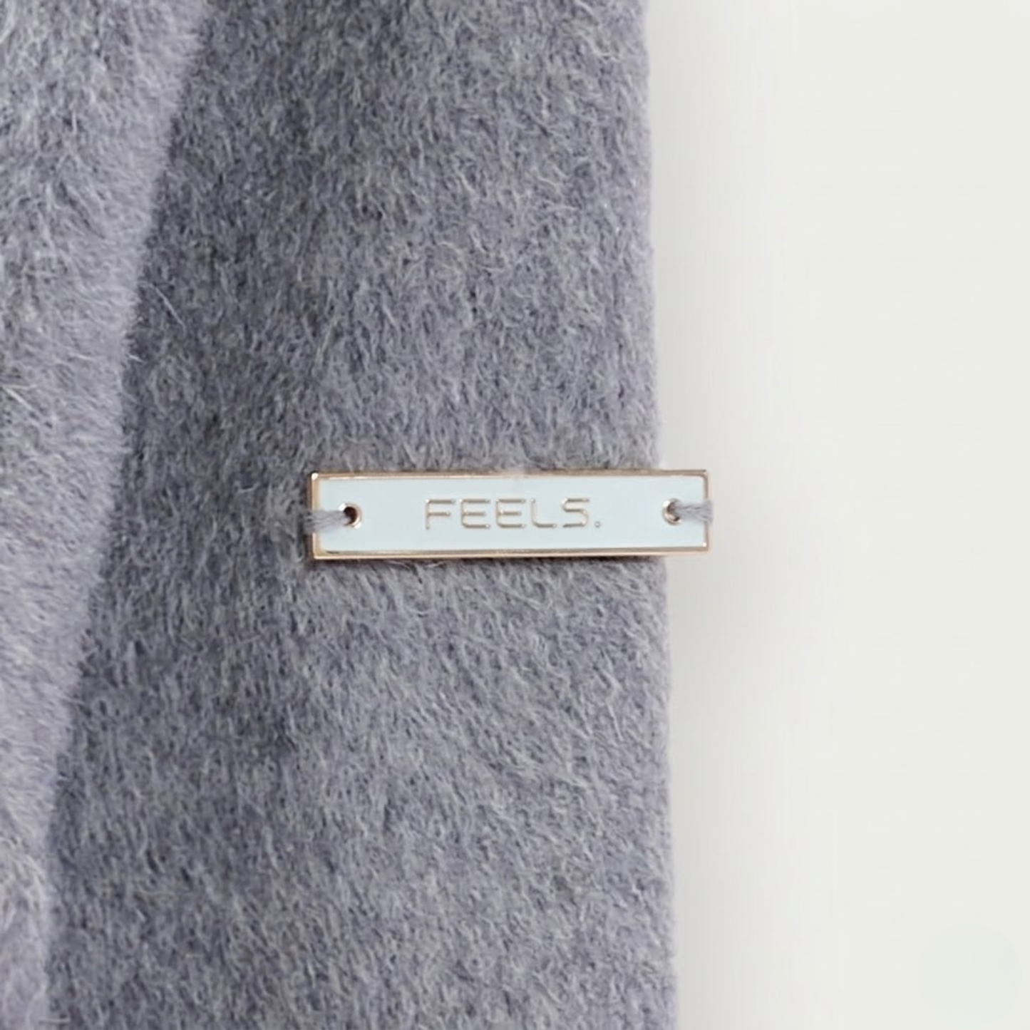 ALPACA  WOOL CARDIGAN GRAY