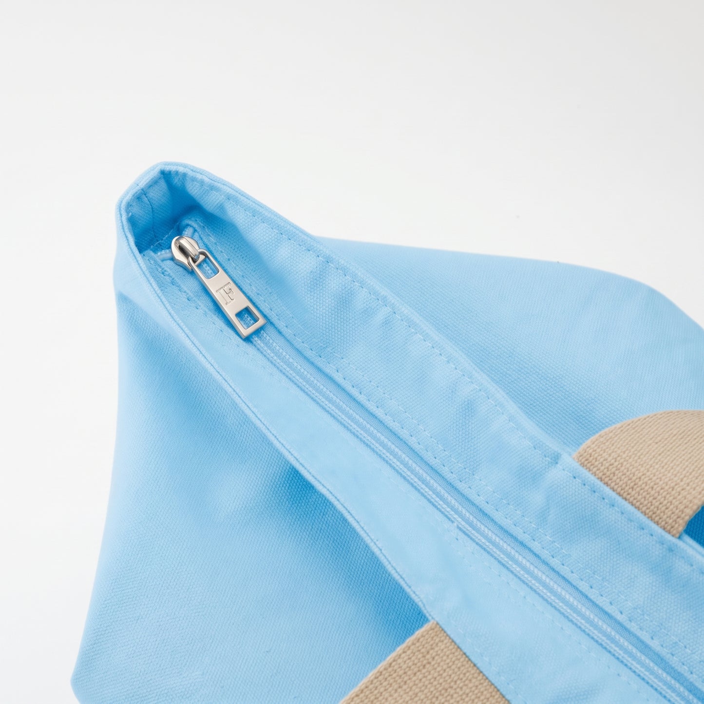 CANVAS TOTE BAG LIGHT BLUE