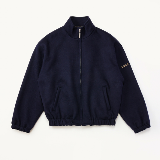 URBAN WOOL BLOUSON NAVY