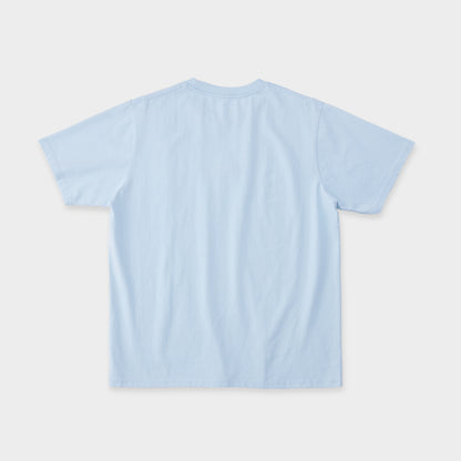 SIGNATURE STITCH T-SHIRT LIGHT BLUE