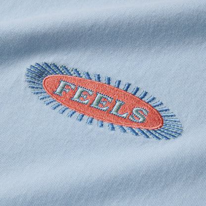 SIGNATURE STITCH T-SHIRT LIGHT BLUE