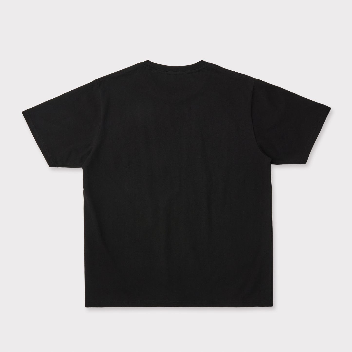 GLOBE LOGO PRINT T-SHIRT BLACK