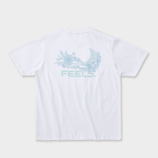 FLOWER LOGO PRINT T-SHIRT WHITE