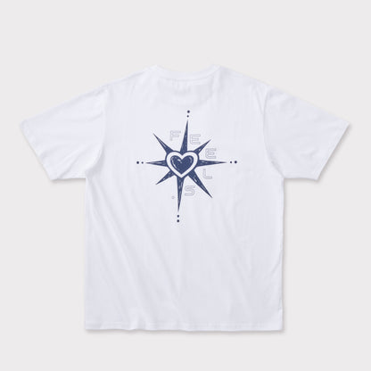 LOVE ICON PRINT T-SHIRT WHITE