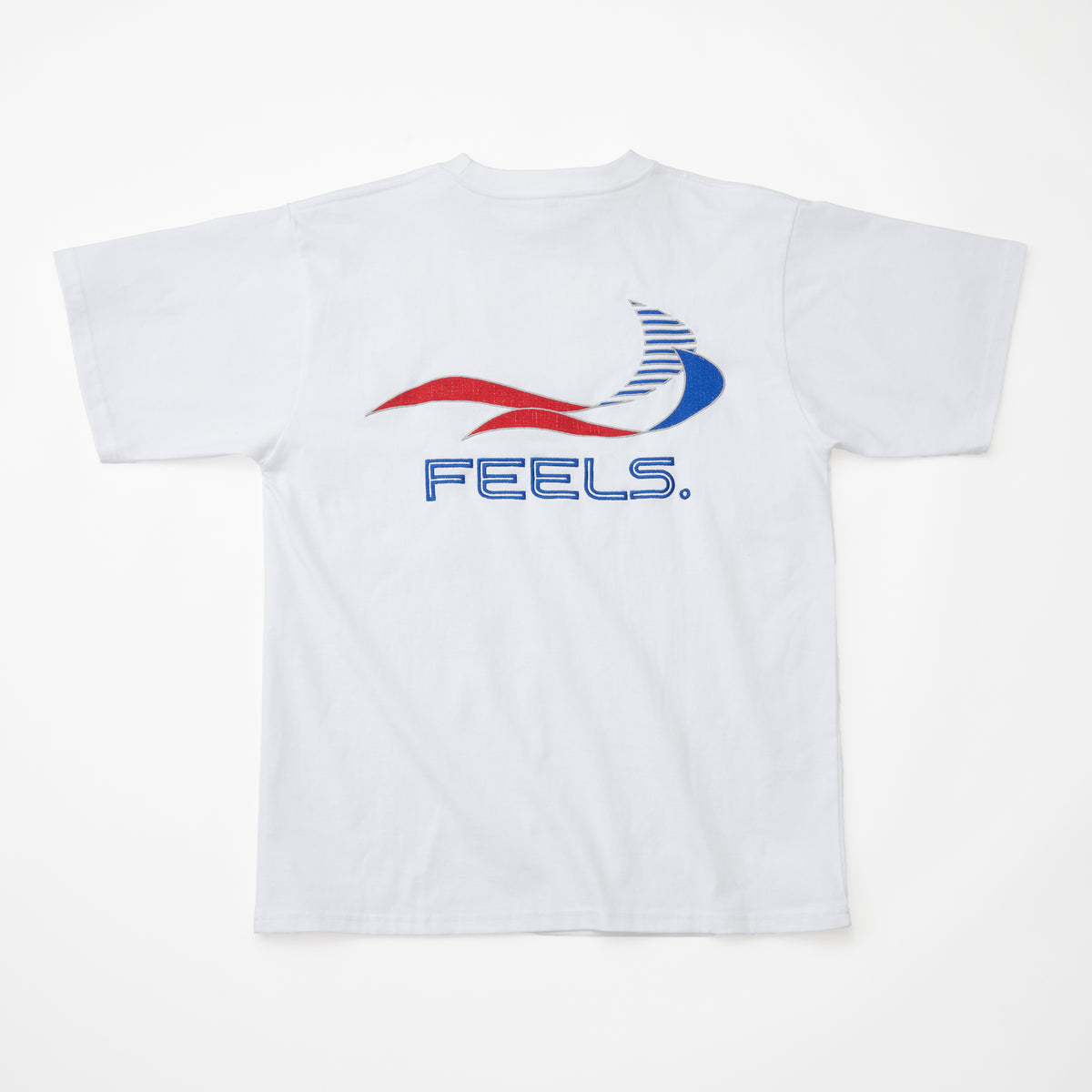 STITCH T-SHIRT WHITE – FEELS